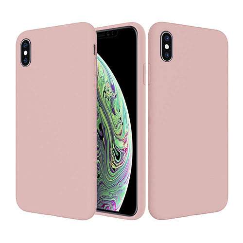 Microfiber Silicone Case for iPhone XS Max