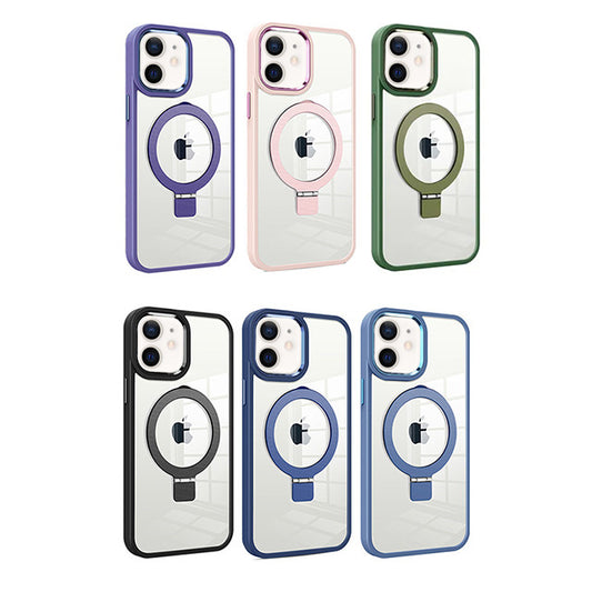 MT Series Clear Magnetic Ringstand Case for iPhone 11