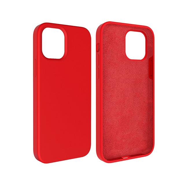 Microfiber Silicone Case for iPhone 12 Pro Max