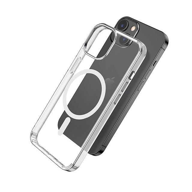 Clear Magnetic Hard Case for iPhone 14