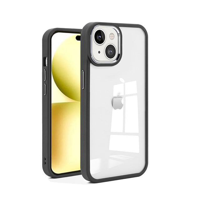 MT Series Clear PC TPU Case for iPhone 15
