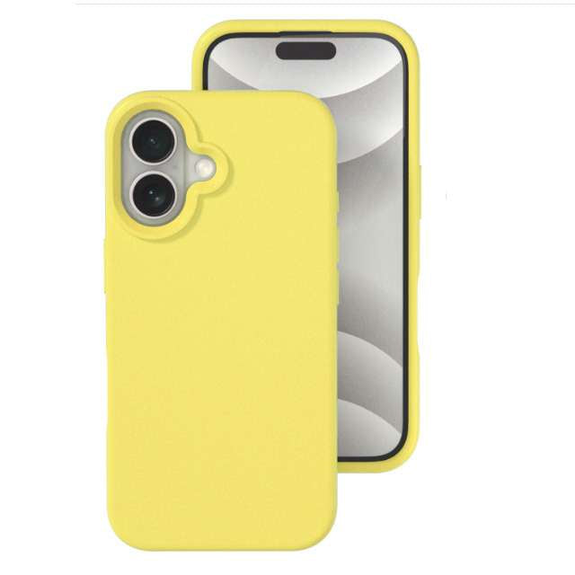 Microfiber Silicone Case for iPhone 16 Plus