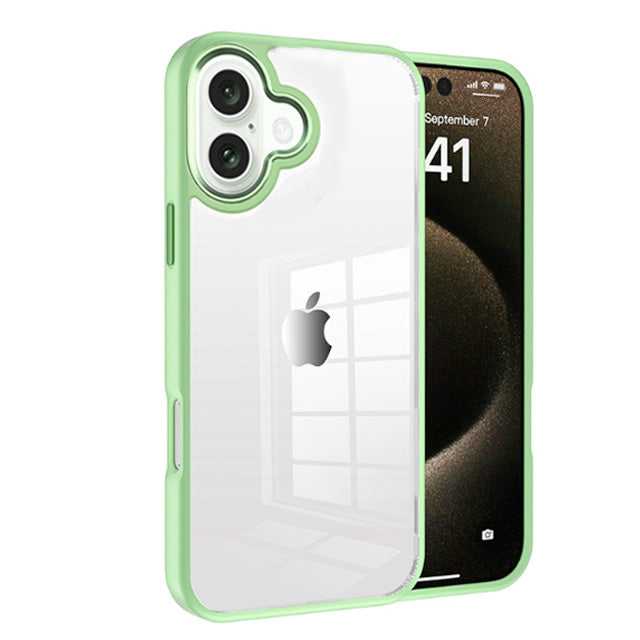 MT Series Clear PC TPU Case for iPhone 16