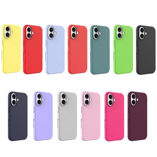 Microfiber Silicone Case for iPhone 17