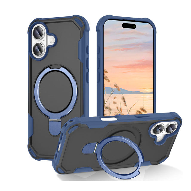 Protective Magnetic Stand Case for iPhone 17