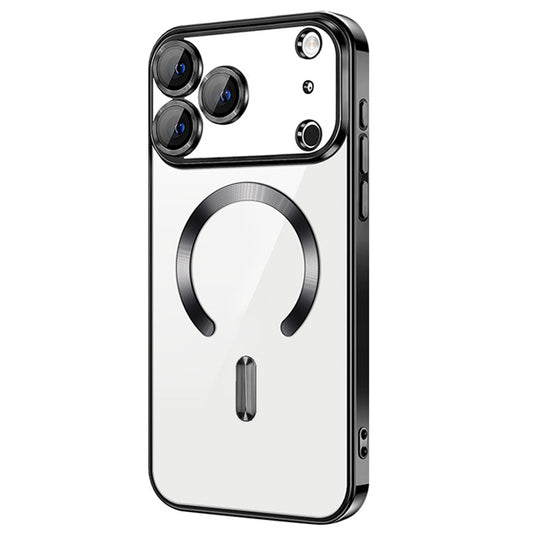 Magnetic Chrome TPU Camera Cover for iPhone 17 Pro Max