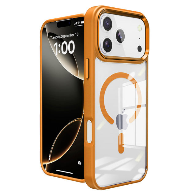 MT Series Clear Magnetic Case for iPhone 17 Pro Max
