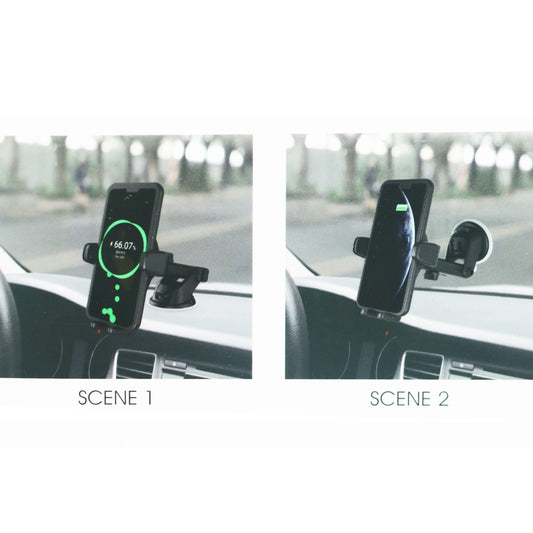 Wireless Charger Dashboard & Windshield Car Mount