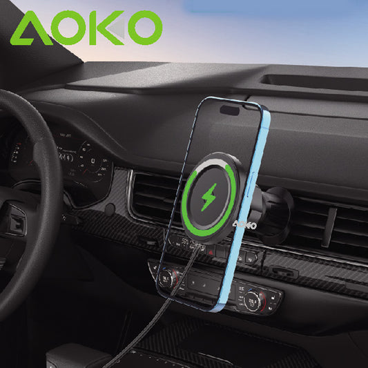 Magnetic Wireless Car Charger Air Vent Mount