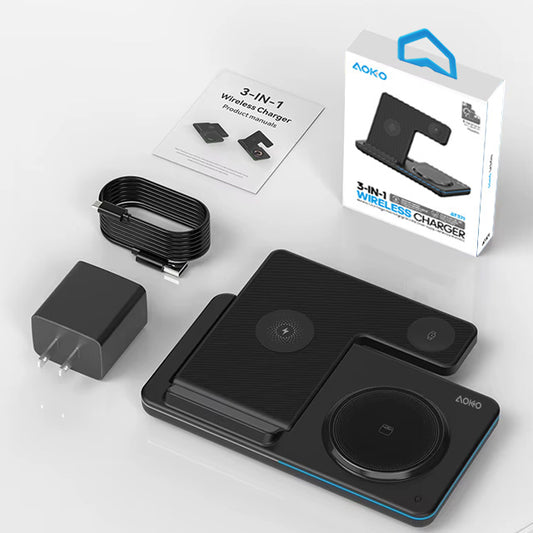 3in1 Wireless Charger Stand