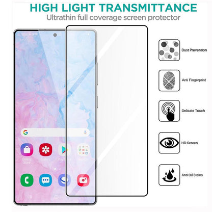 Full-Glue Clear Tempered Glass Screen Protector for Samsung Galaxy S Models
