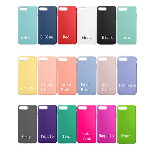 Microfiber Silicone Case for iPhone 6