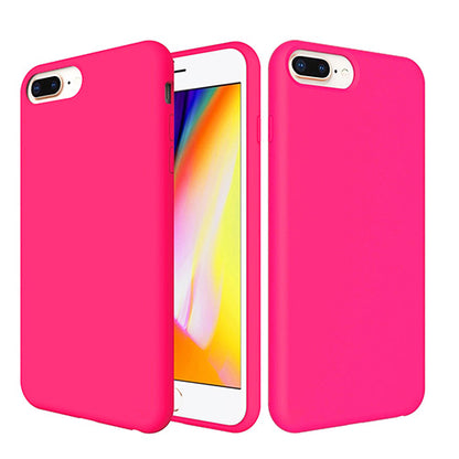 Microfiber Silicone Case for iPhone 7 Plus