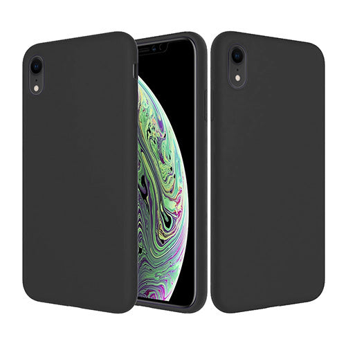Microfiber Silicone Case for iPhone XR