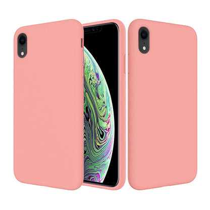 Microfiber Silicone Case for iPhone XR