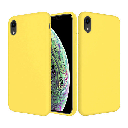 Microfiber Silicone Case for iPhone XR