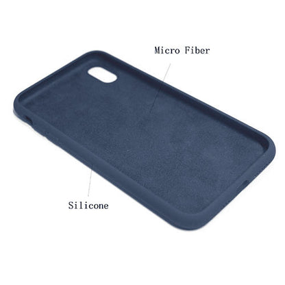 Microfiber Silicone Case for iPhone XR