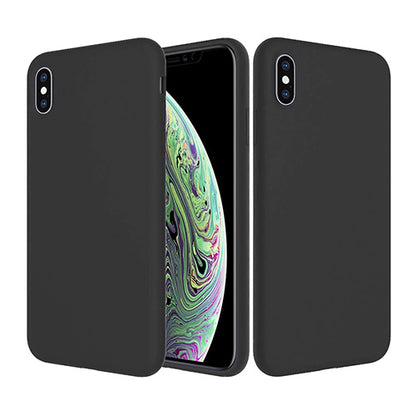 Microfiber Silicone Case for iPhone XS Max