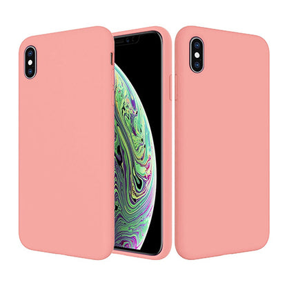 Microfiber Silicone Case for iPhone XS Max