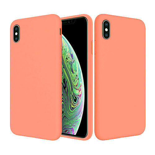 Microfiber Silicone Case for iPhone XS Max