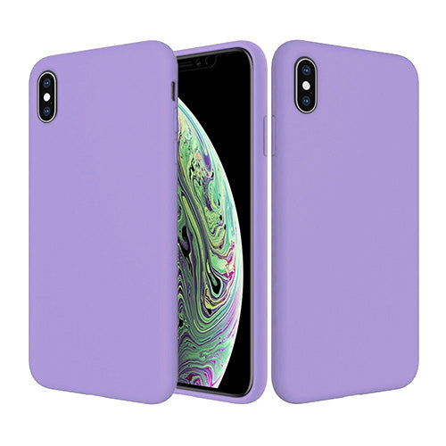 Microfiber Silicone Case for iPhone X/XS