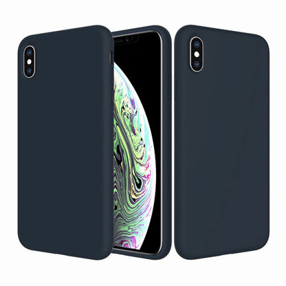Microfiber Silicone Case for iPhone XS Max