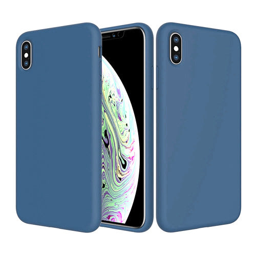 Microfiber Silicone Case for iPhone XS Max