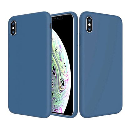 Microfiber Silicone Case for iPhone XS Max