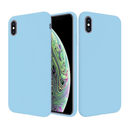 Microfiber Silicone Case for iPhone XS Max