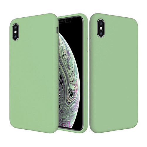 Microfiber Silicone Case for iPhone XS Max