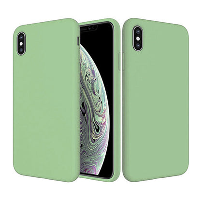 Microfiber Silicone Case for iPhone XS Max