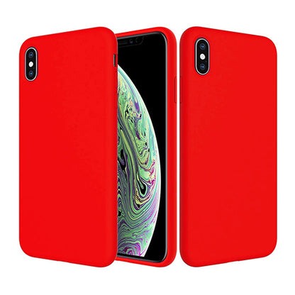 Microfiber Silicone Case for iPhone XS Max