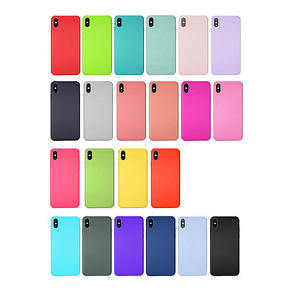 Microfiber Silicone Case for iPhone XS Max