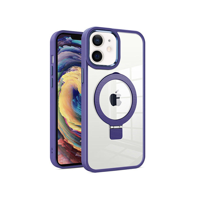 MT Series Clear Magnetic Ringstand Case for iPhone 11