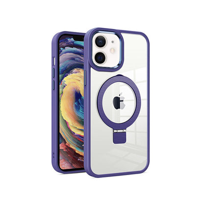 MT Series Clear Magnetic Ringstand Case for iPhone 11