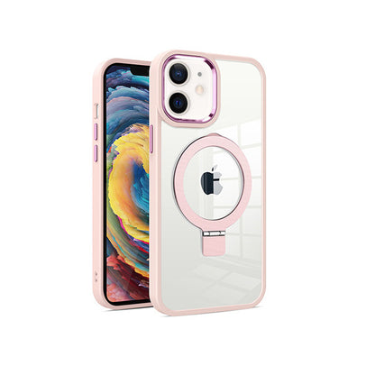 MT Series Clear Magnetic Ringstand Case for iPhone 11