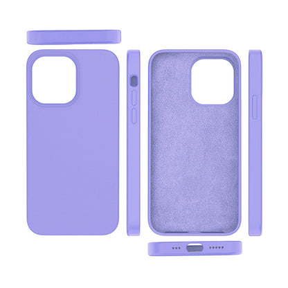 Microfiber Silicone Case for iPhone 13 Pro