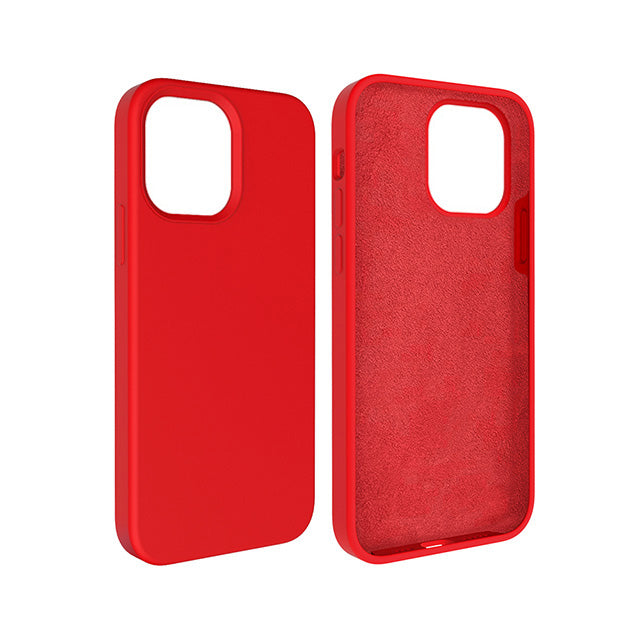 Microfiber Silicone Case for iPhone 13 Pro