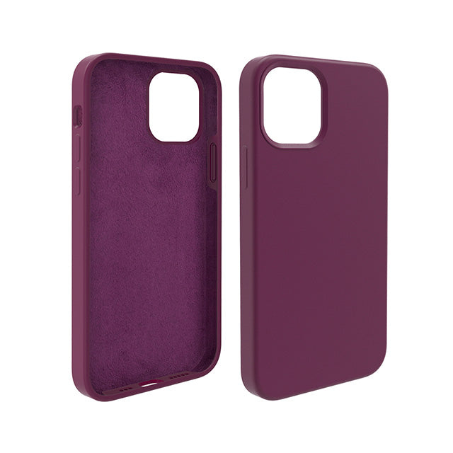 Microfiber Silicone Case for iPhone 12 Pro Max