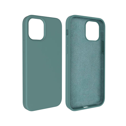 Microfiber Silicone Case for iPhone 15