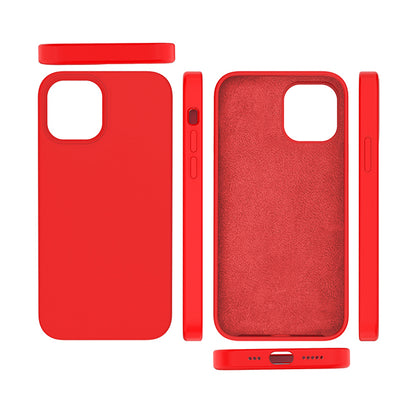 Microfiber Silicone Case for iPhone 13