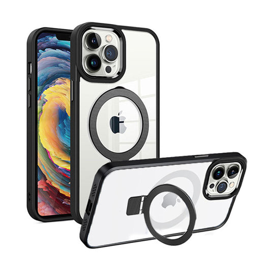 MT Series Clear Magnetic Ringstand Case for iPhone 13 Pro Max