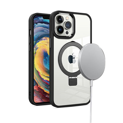 MT Series Clear Magnetic Ringstand Case for iPhone 13 Pro Max