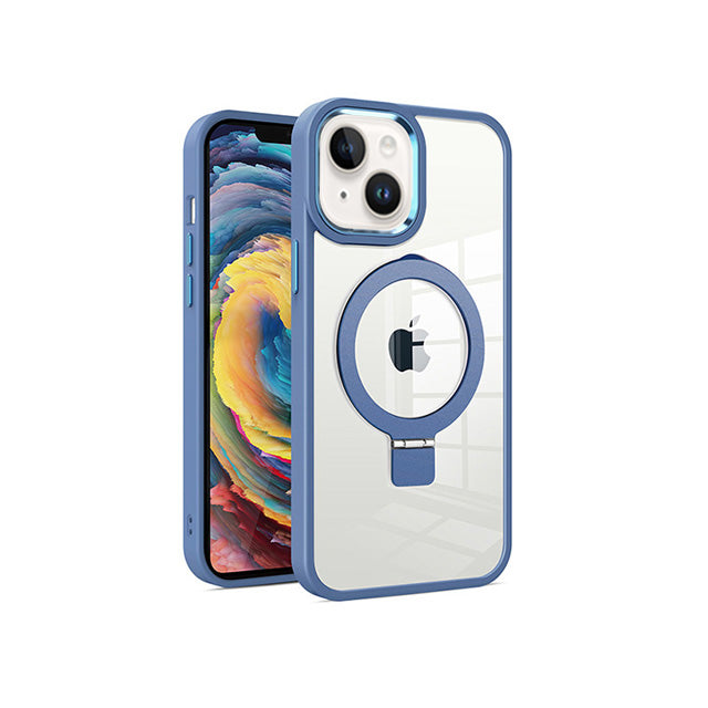 MT Series Clear Magnetic Ringstand Case for iPhone 14
