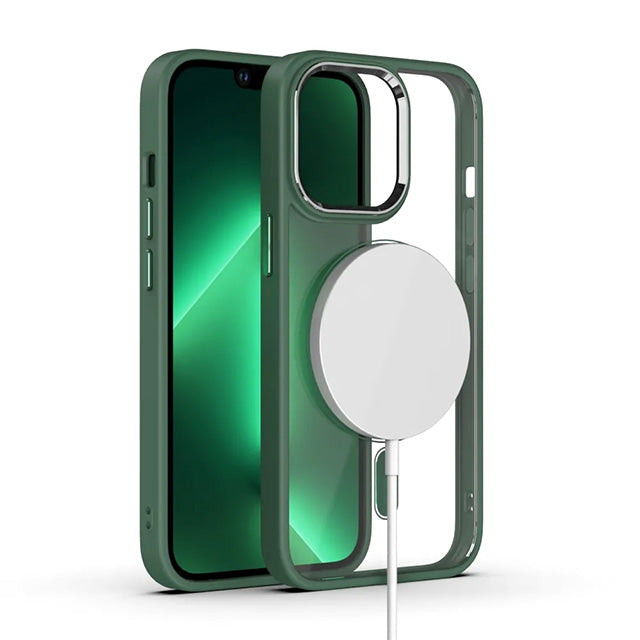 MT Series Clear Magnetic Case for iPhone 14 Plus