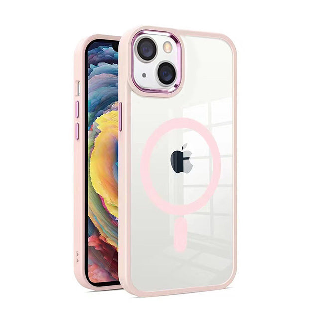 MT Series Clear Magnetic Case for iPhone 14 Plus