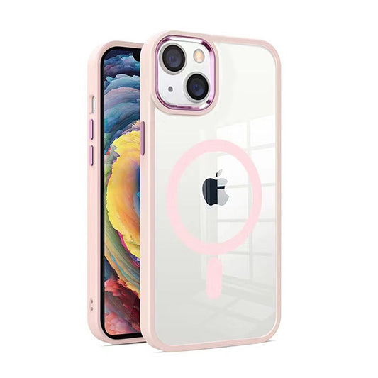 MT Series Clear Magnetic Case for iPhone 15