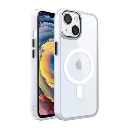 MT Series Clear Magnetic Case for iPhone 14 Plus