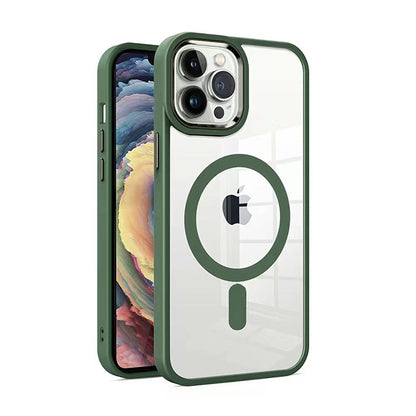 MT Series Clear Magnetic Case for iPhone 15 Pro Max