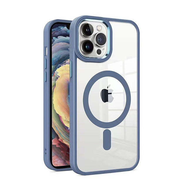 MT Series Clear Magnetic Case for iPhone 15 Pro Max